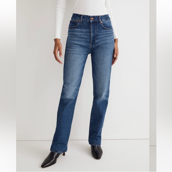 Madewell Denim - Madewell the a 90s Straight Jean in Barlow Wash 28